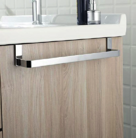 Toallero lateral para mueble de baño