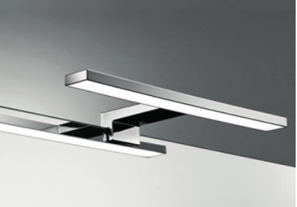 Aplique LED Eco ABS para espejo de baño